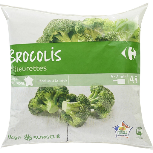 [3560071199043] CARREFOUR Brócolos congelados 1 kg