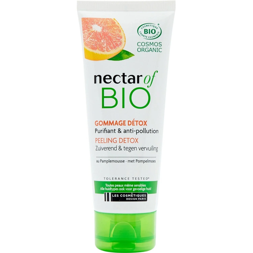 [3560071210595] NECTAR OF BIO Gommage Détox Purifiant Anti-pollution Pamplemousse Bio 75 ml