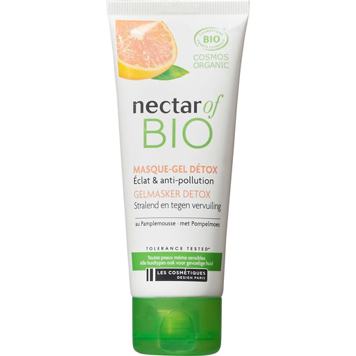 [3560071210625] NECTAR OF BIO Masque Détox Visage Bio Purifiant Pamplemousse 75 ml