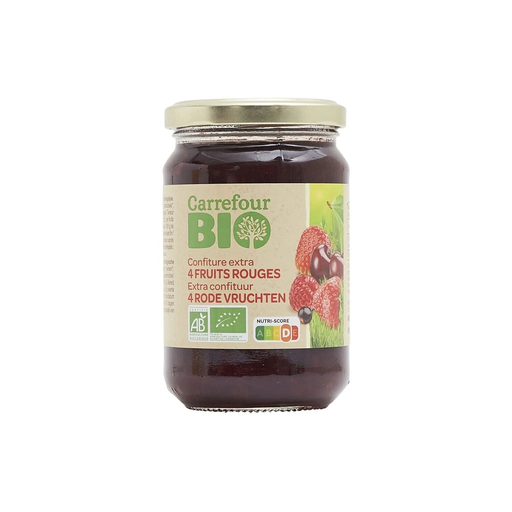 [3560071231910] CARREFOUR Confiture fruits rouges bio 360 g