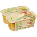 CARREFOUR Compote Pomme Abricot Sans Sucres Bio 4x100g