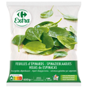 CARREFOUR Feuilles d'épinards EXTRA 600 g