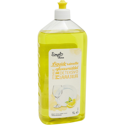 [3560071241667] SIMPL Dishwashing liquid lemon 1 L