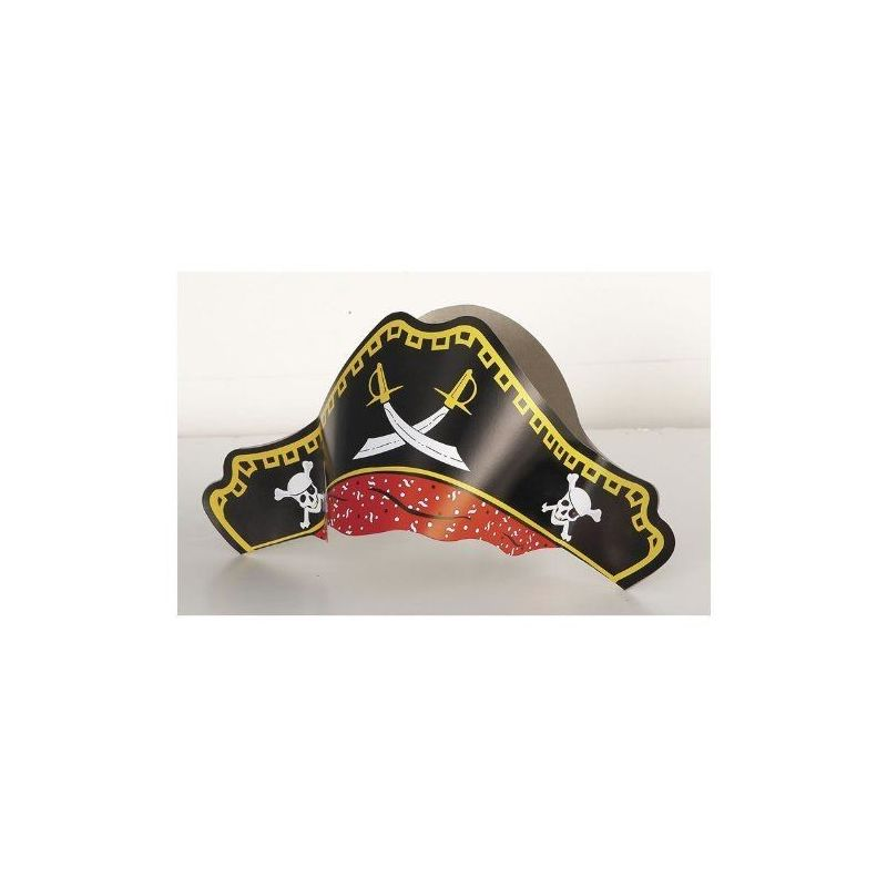1ER PRIX 4 Cardboard Pirate Hats