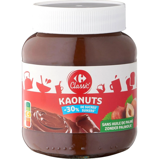 [3560071269753] CARREFOUR CLASSIC Pâte à tartiner au chocolat 30% de sucres 400 g