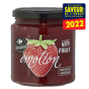 CARREFOUR Confiture extra de fraises Sensation 330 g
