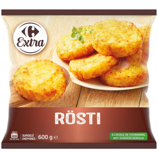 [3560071270469] CARREFOUR Rösti Extra 600 g