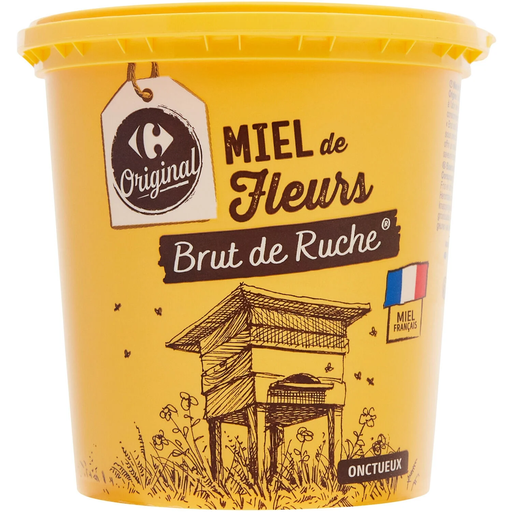 [3560071311971] CARREFOUR Miel de Fleurs Brut de Ruche 1 kg