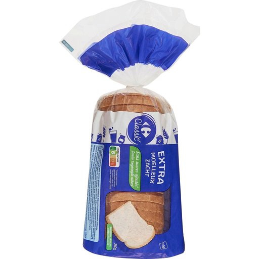 [3560071402815] CARREFOUR CLASSIC Pão de forma sem açúcares adicionados 280 g