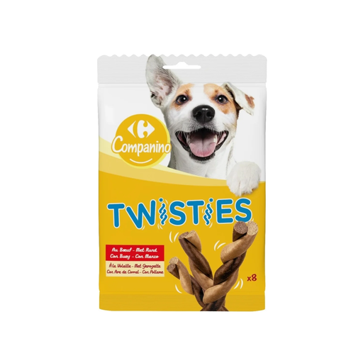 [3560071411060] CARREFOUR Friandises Pour Chien Adulte Boeuf Volaille 140 g
