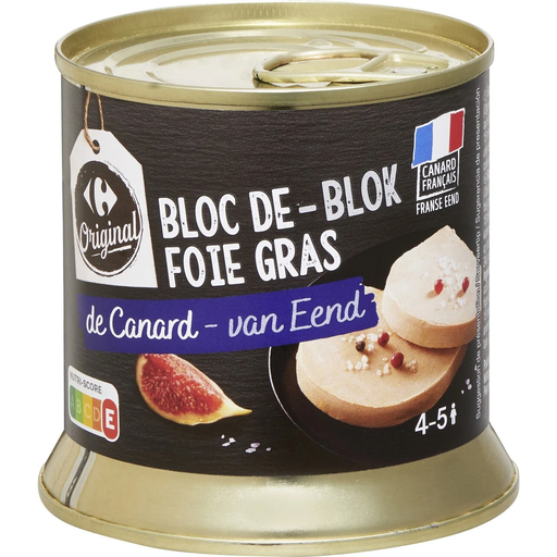[3560071415471] CARREFOUR Bloque de Foie Gras de Pato ORIGINAL 200 g