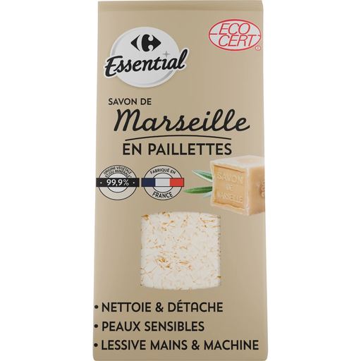 [3560071421175] CARREFOUR Sabão de Marselha em Lascas ESSENTIAL 750 g