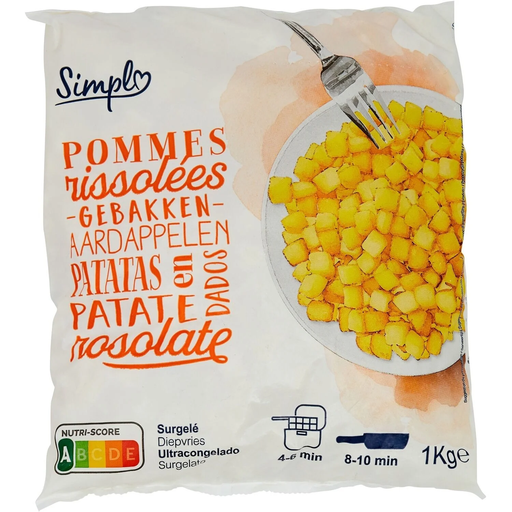 [3560071427986] SIMPL Batatas rissolées 1 kg
