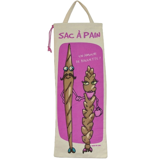 [3561863479022] S&D Pink Bread Bag, 1 unit