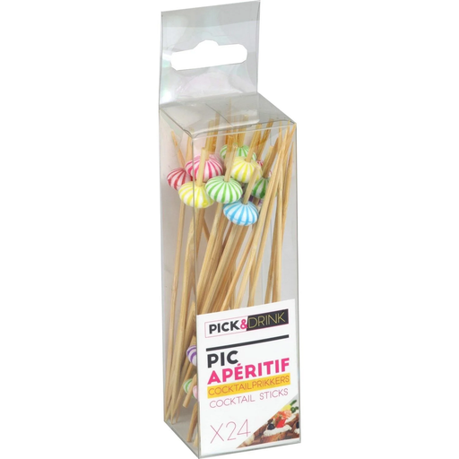[3561869912905] PICK & DRINK Appetizer Pick 12cm box of 24
