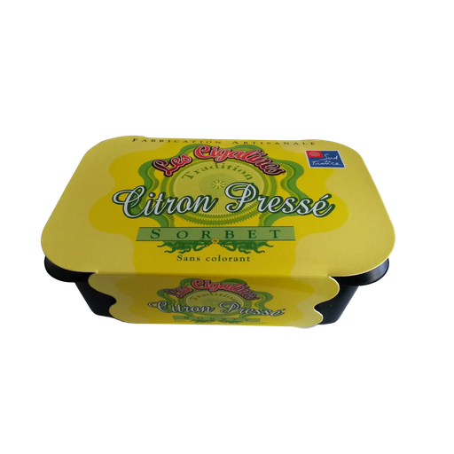 [3563350001556] LES CIGALINES Lemon Sorbet 500 g