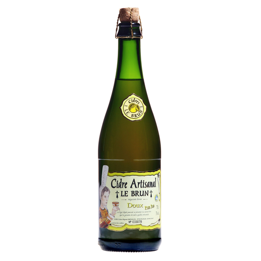 [3564980000155] LE BRUN Cidre artisanal doux 75 cl