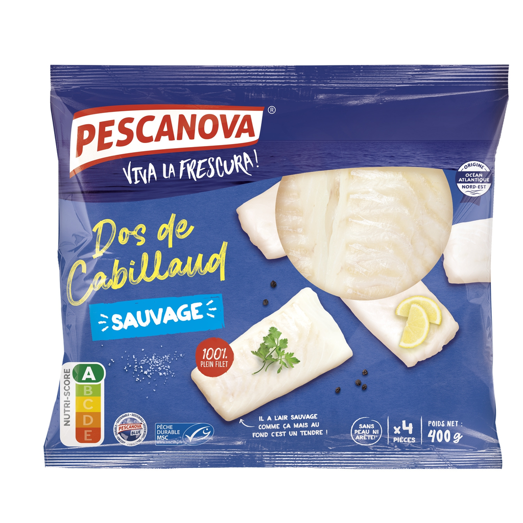 PESCANOVA Lombos de Bacalhau Selvagem 400 g