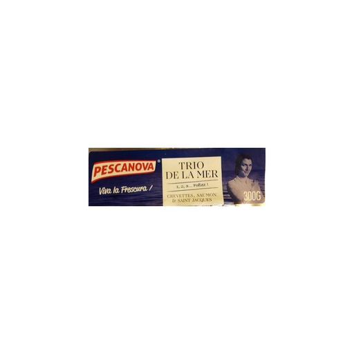 [3567891110111] PESCANOVA PESCA Trio Camarão/Salmão/Vieiras 300 g