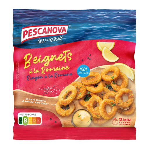 [3567894192008] PESCANOVA Calamares a la romana 500 g