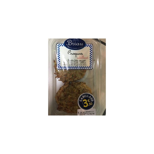 [3571495140030] BRIAU CROQUE Cod 2 x 100 g