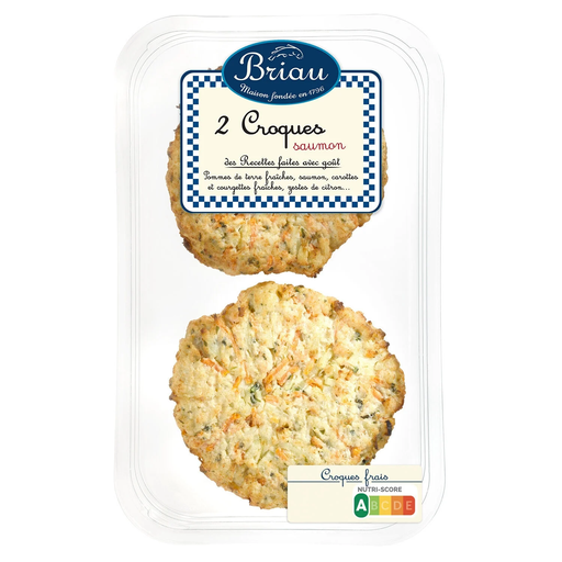 [3571495140047] MAISON BRIAU Salmon fish cakes 200 g