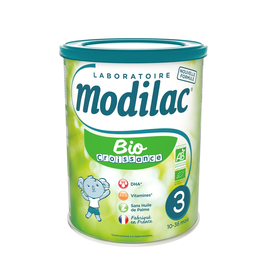 MODILAC Leite de crescimento em pó Bio 800 g
