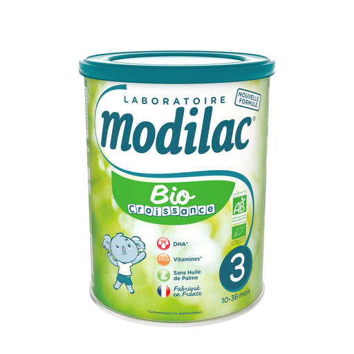 [3572731300744] MODILAC Leite de crescimento em pó Bio 800 g