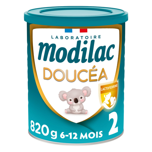[3572731301604] MODILAC Leite 2ª idade Doucéa sem óleo de palma 820 g