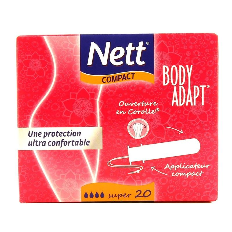 NETT Tampões Aplicador Compacto Super X20