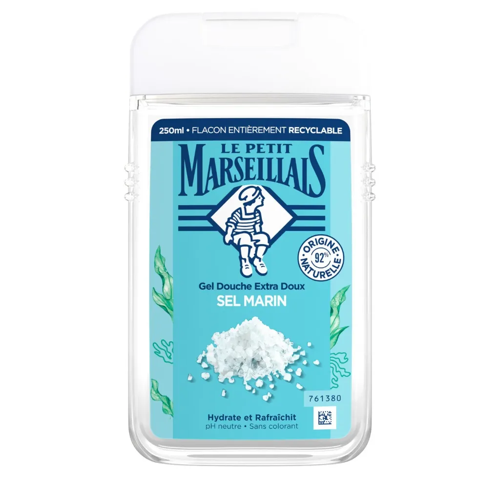 Le Petit Marseillais Gel Douche Extra Doux Sel Marin 250Ml