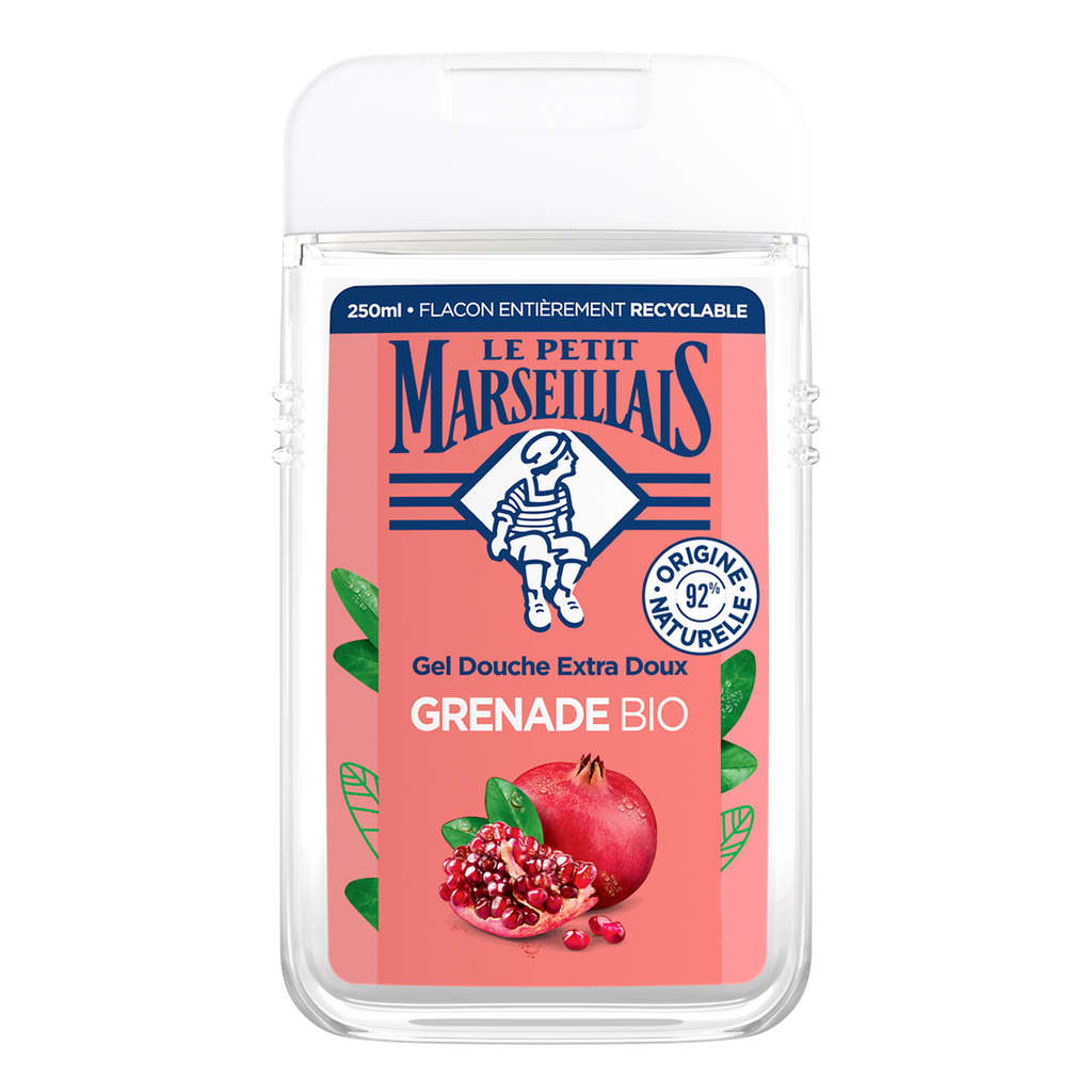 Le Petit Marseillais Gel Douche Extra Doux Grenade Bio 250Ml