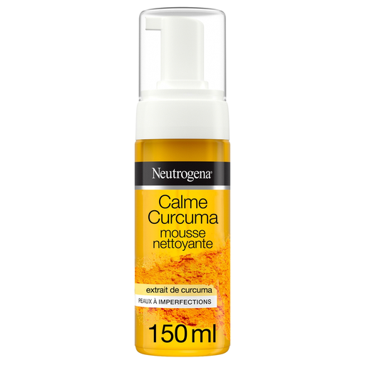 [3574661527055] NEUTROGENA Calme Curcuma Facial Cleansing Foam 150 ml