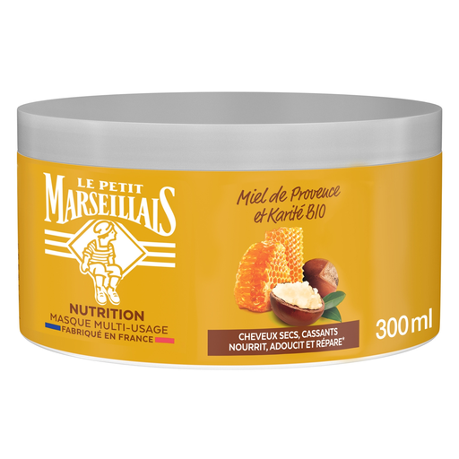 [3574661574370] LE PETIT MARSEILLAIS Nutrition Mask Shea Butter & Provence Honey 300 ml