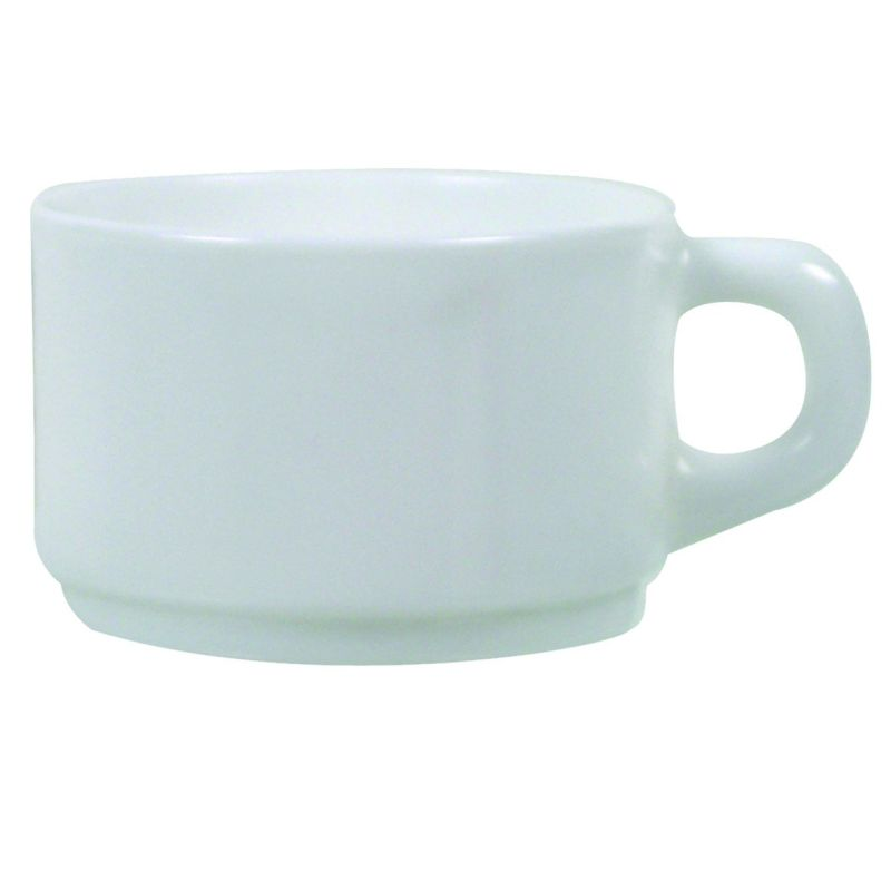 LUMINARC Stackable cup 9 cl White