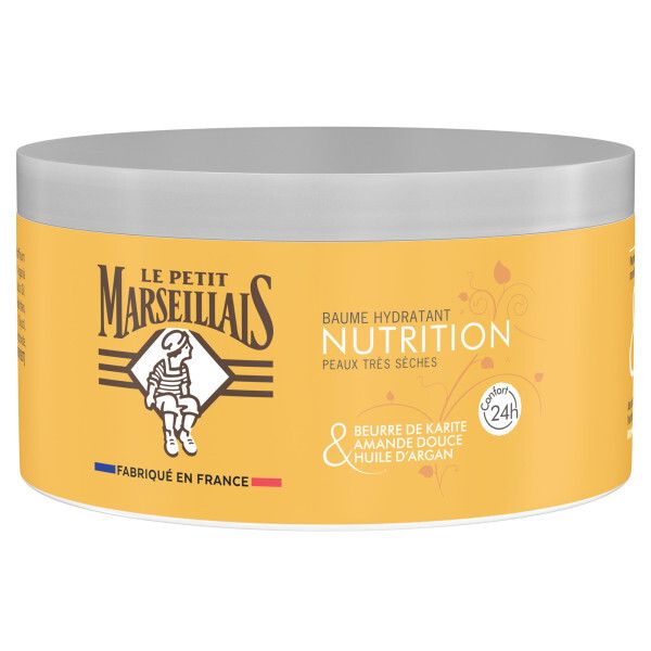Le Petit Marseillais Baume Corps Nutrition Beurre De Karite Amande Douce & Huile D’Argan 300Ml