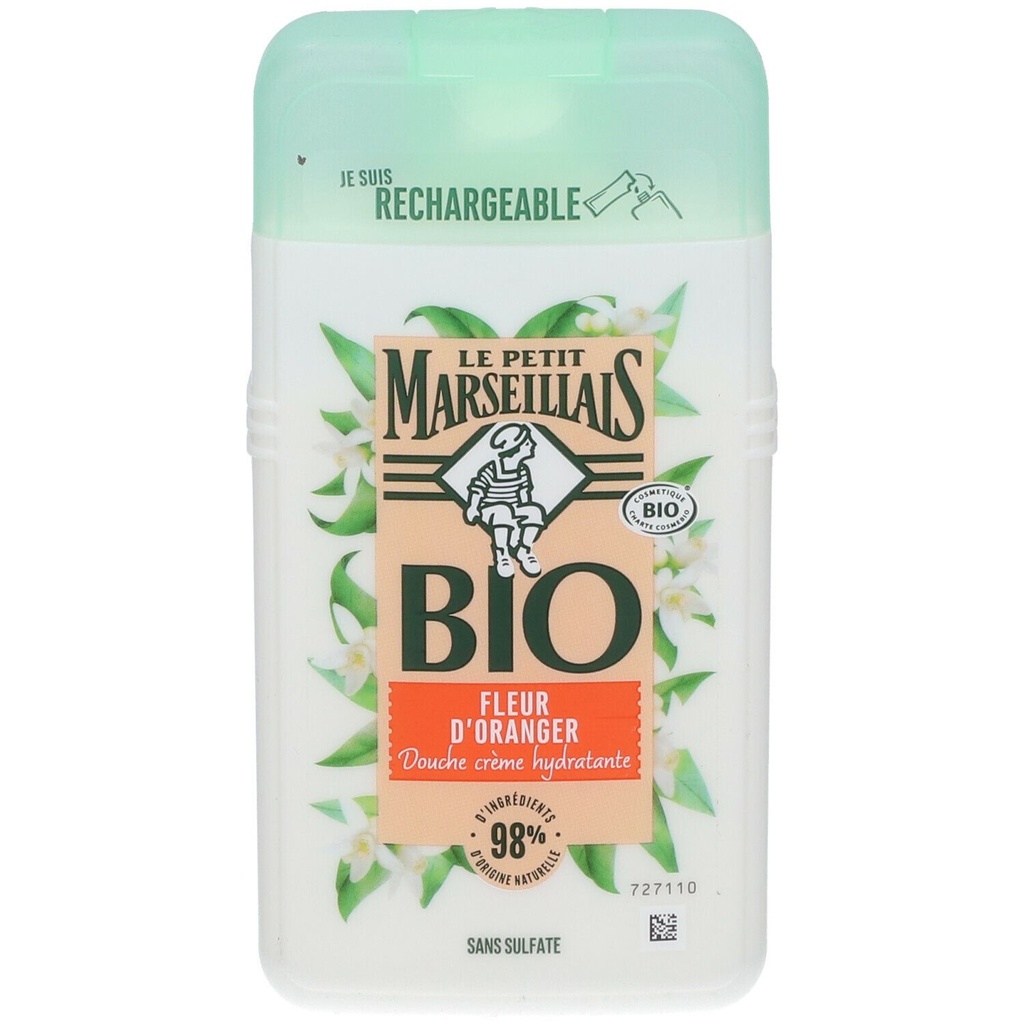 Le Petit Marseillais Douche Crème Hydratante Fleur D'Oranger Bio 250Ml