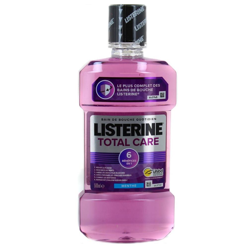 Listerine Total Care Mouthwash Mint: 500 ml Bottle