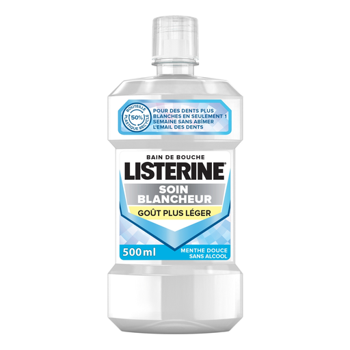 [3574661638393] LISTERINE Mouthwash Advanced White Mild Taste 500 ml