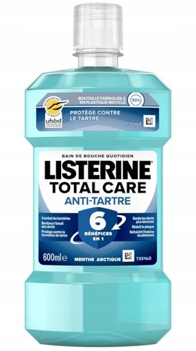 [3574661661315] LISTERINE Elixir Bucal Total Care Anti-Tartre 600 ml