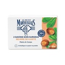 Le Petit Marseillais 2 Savons Surgras Beurre De Karité 2X100G