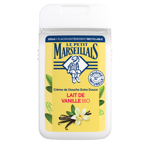 [3574661700526] LE PETIT MARSEILLAIS Gel de Duche Leite de Baunilha 250 ml