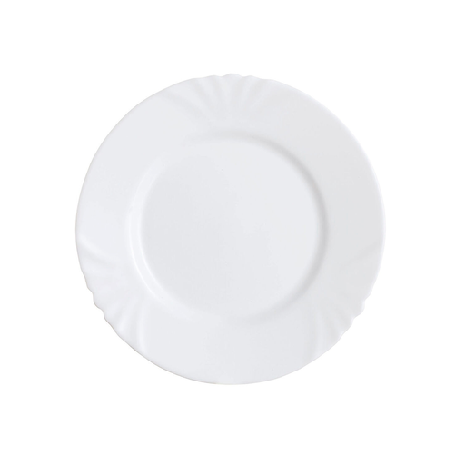 [0026102377901] LUMINARC Assiette À Dessert Cadix Blanc Verre Ø 19cm