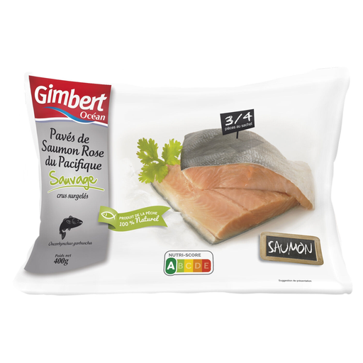 [3586410322118] GIMBERT OCEAN Lomos de salmón salvaje 400 g