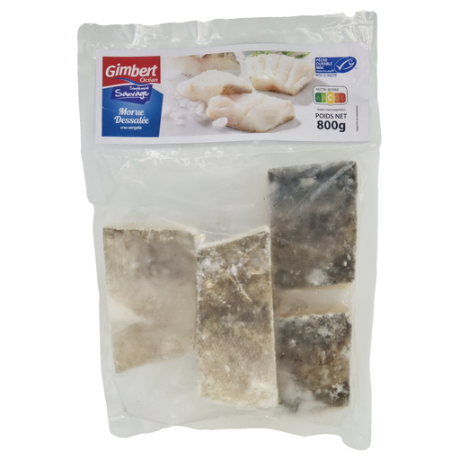 [3586410322880] GIMBERT OCEAN Bacalao desalado 800 g