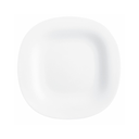 LUMINARC Plato de Postre Carine Blanco Vidrio ø 19cm