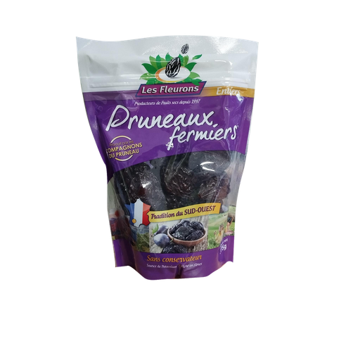 [3588735103755] LES FLEURONS Farmhouse Prunes cal 33/44 375 g