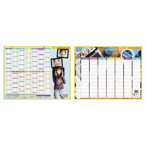 [3592930003710] 1ER PRIX Schedule Calendar 21X26.5