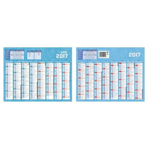 [3592930005189] 1ER PRIX 16-Month Calendar 21X26.5cm