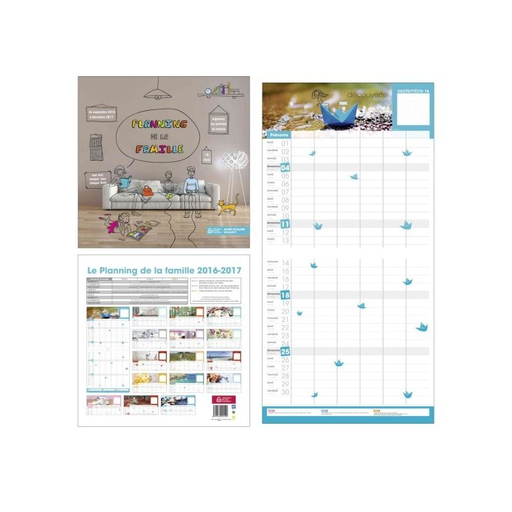 [3592930005509] 1ER PRIX Family Calendar